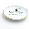 Reasons I Love You Ring Dish Lenny Mud Home - Decorative Trays, Plates, & Bowls