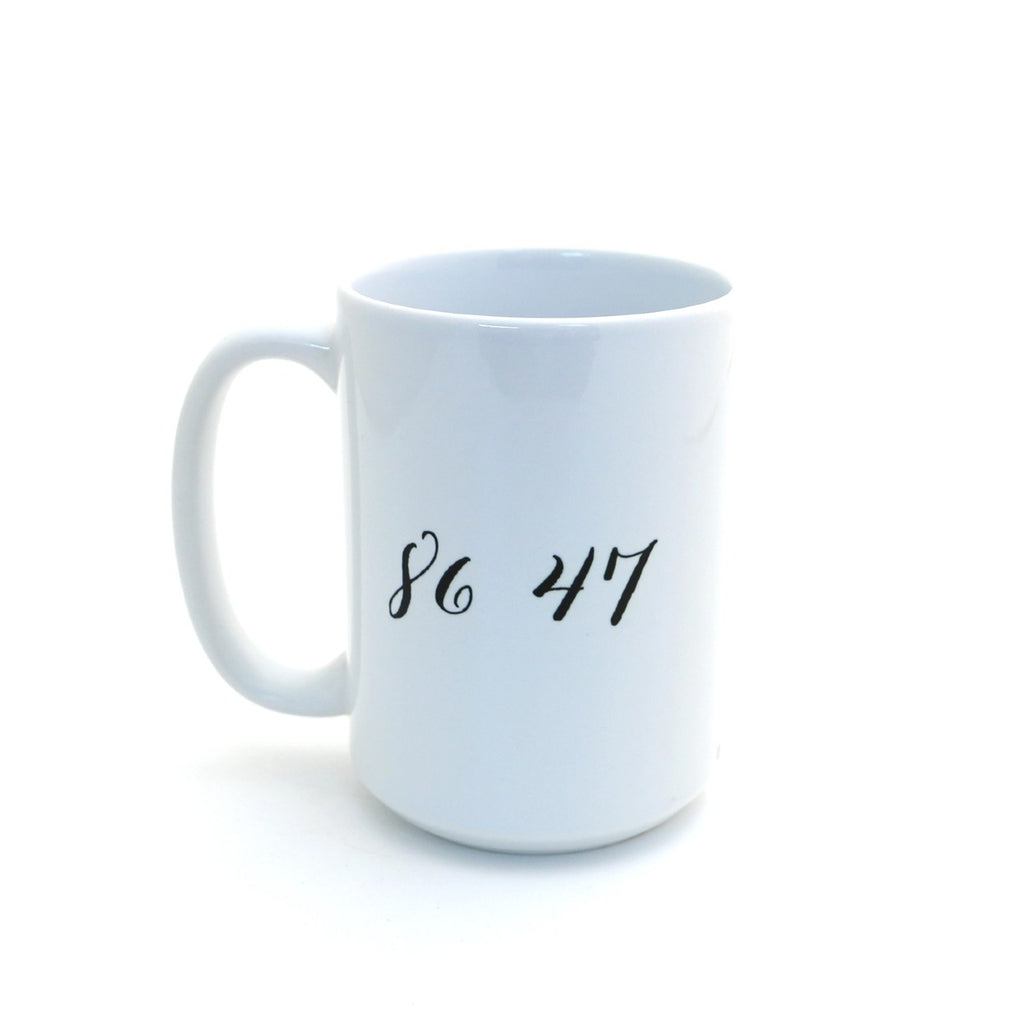 Fuck Trump Floral Mug Lenny Mud Home - Mugs & Glasses