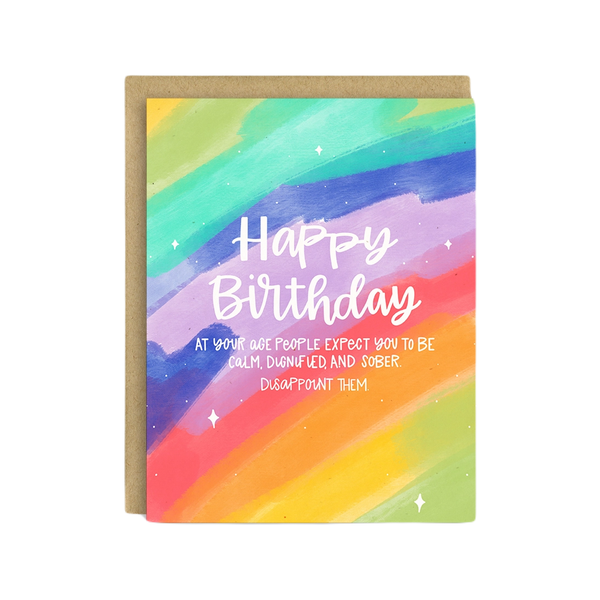 Disappoint Them Birthday Card Little Lovelies Studio Cards - Birthday