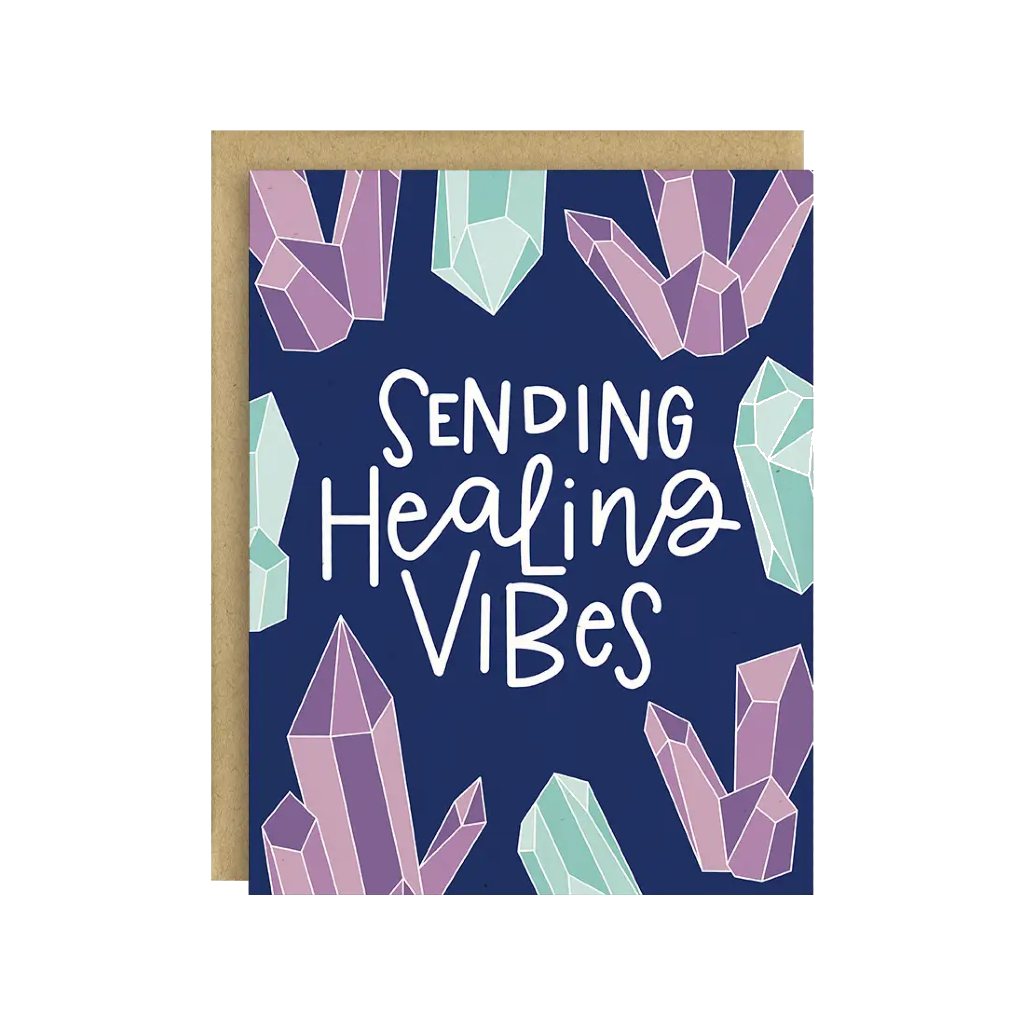 Healing Vibes Get Well Card Little Lovelies Studio Cards - Get Well
