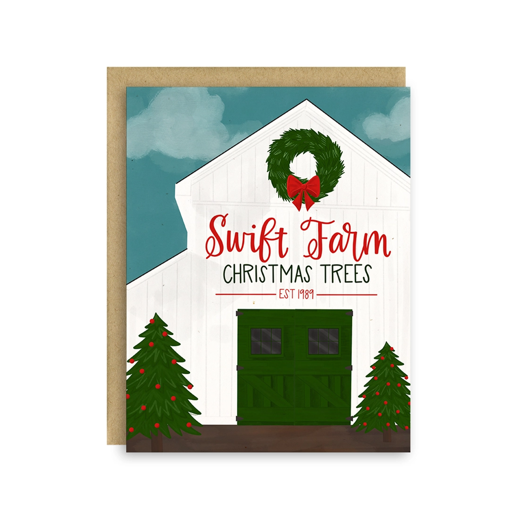 Swift Tree Farm Christmas Card Little Lovelies Studio Cards - Holiday - Christmas