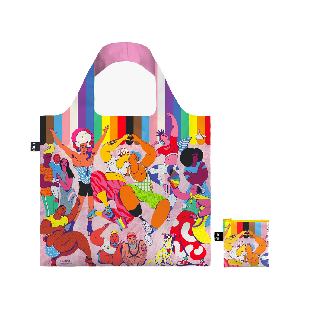 Pride Recyced Bag Loqi Apparel & Accessories - Bags - Reusable Shoppers & Tote Bags