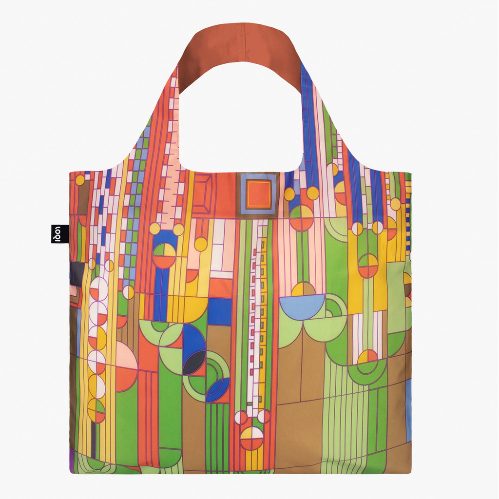 Saguaro Forms Reusable Tote Bags - Frank Lloyd Wright Collection Loqi Apparel & Accessories - Bags - Reusable Shoppers & Tote Bags