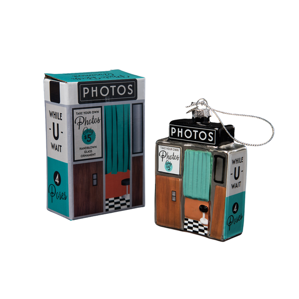 Photo Booth Ornament Love & Victory Holiday - Ornaments