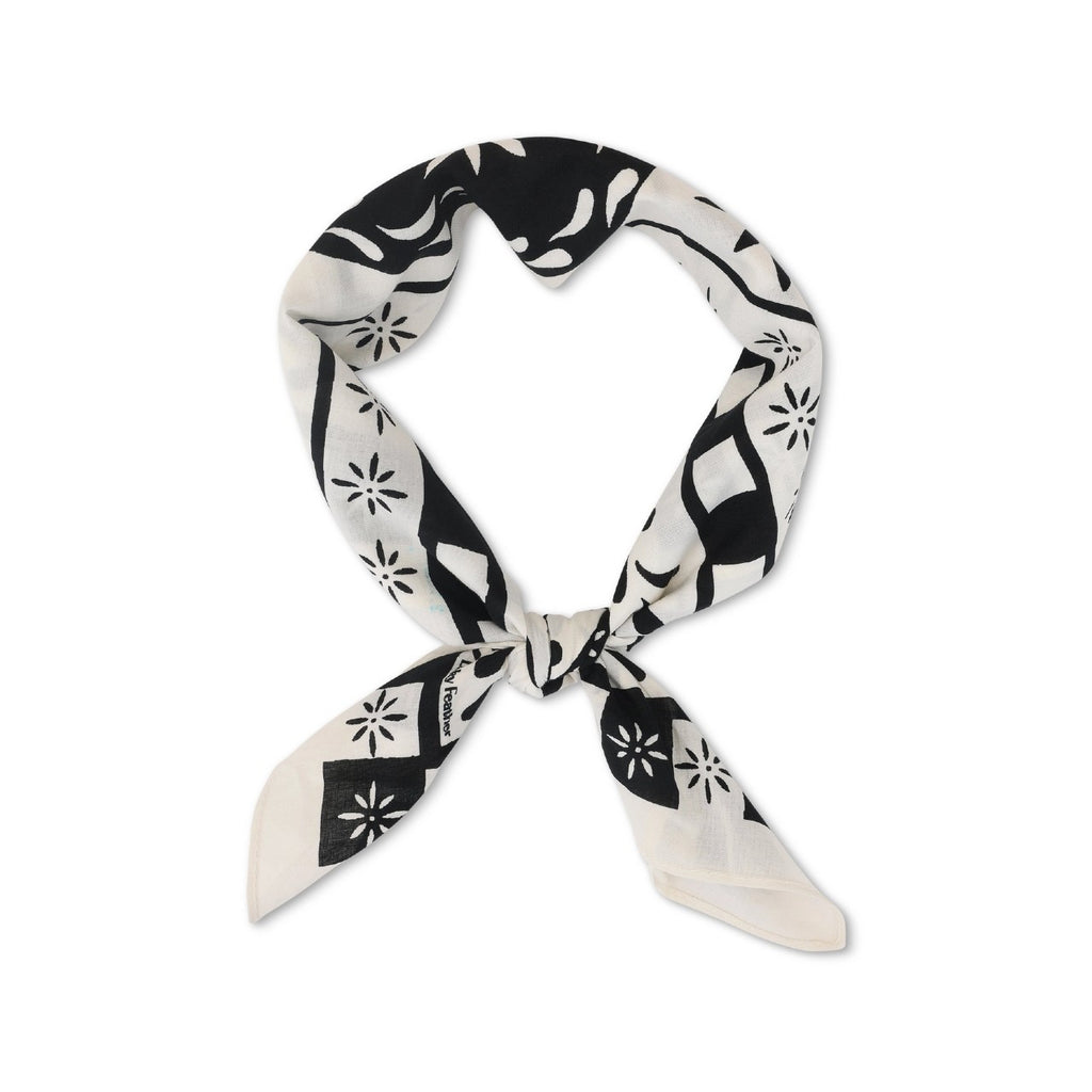Love Black/White Happiness Bandana Lucky Feather Apparel & Accessories - Hair Accessories - Bandanas & Headties