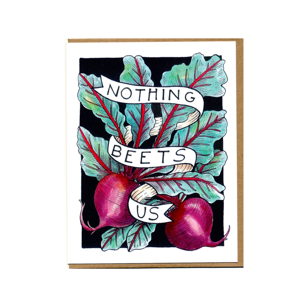 Nothing Beets Us Blank Love Card Mattea Cards - Love