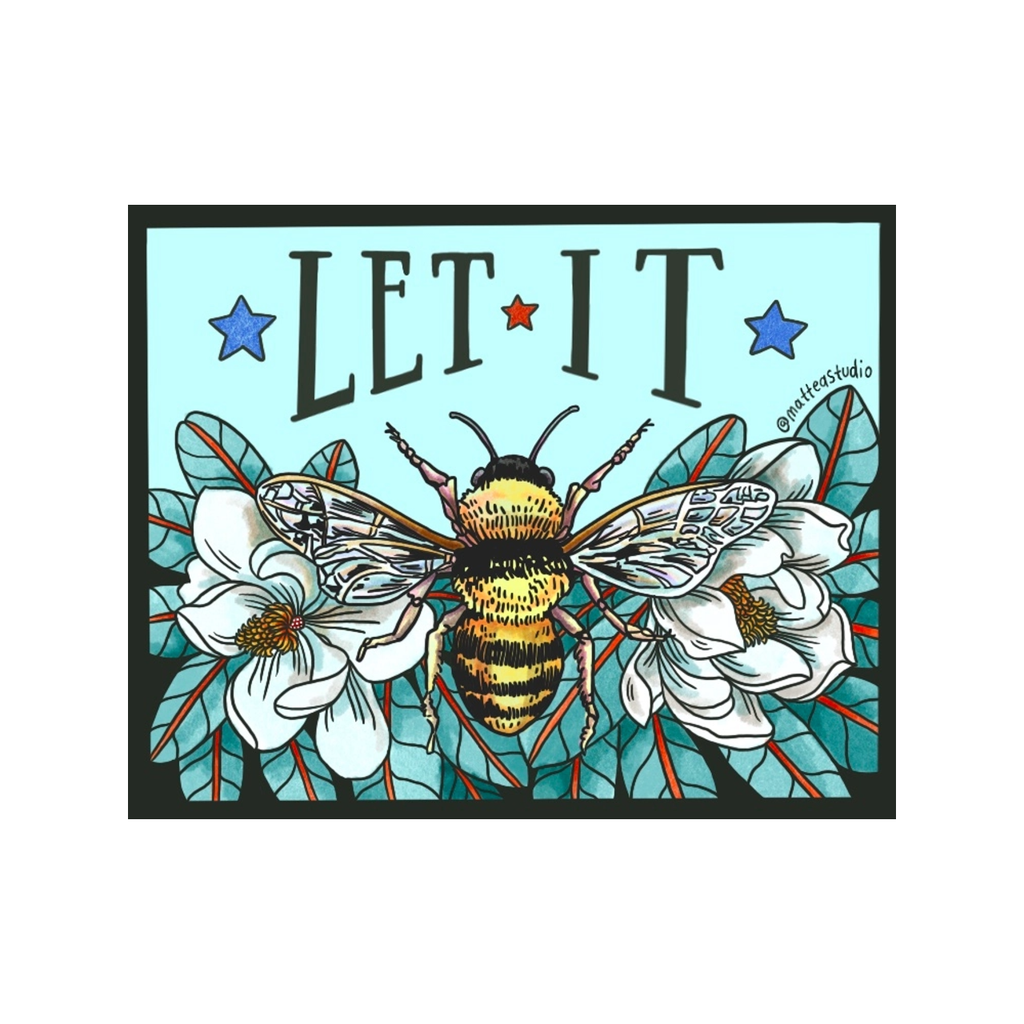 Let It Bee Sticker Mattea Impulse - Decorative Stickers