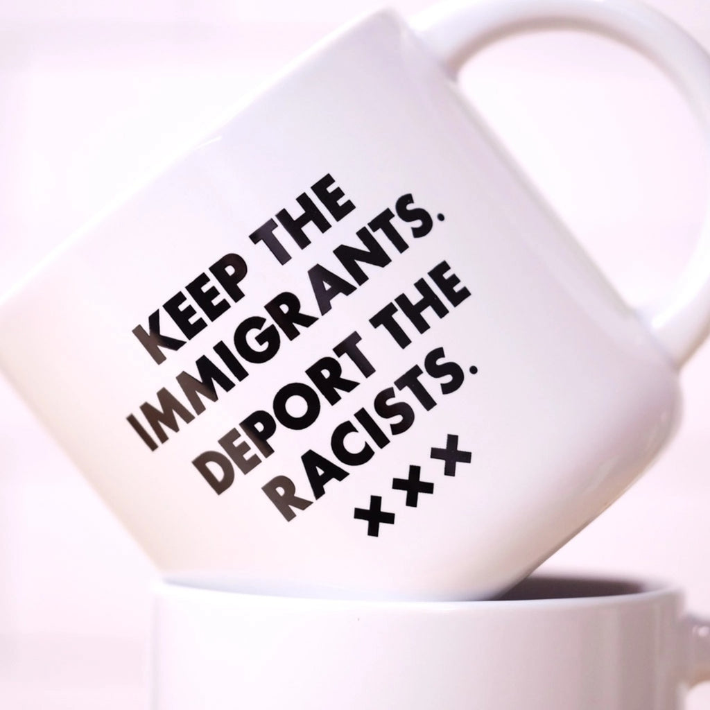 Deport The Racists Mug Meriwether Home - Mugs & Glasses