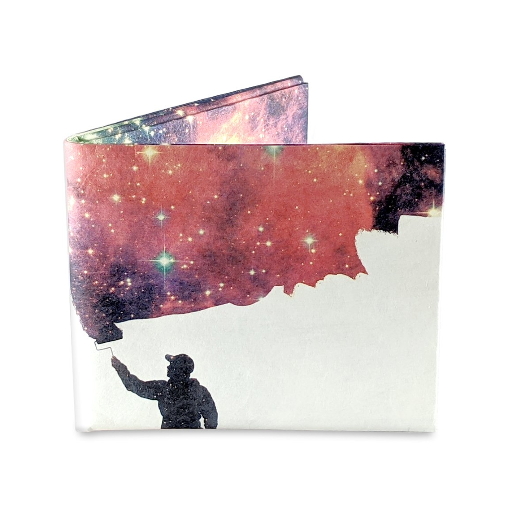 Painting The Universe Wallet Mighty Wallet Apparel & Accessories - Bags - Handbags & Wallets