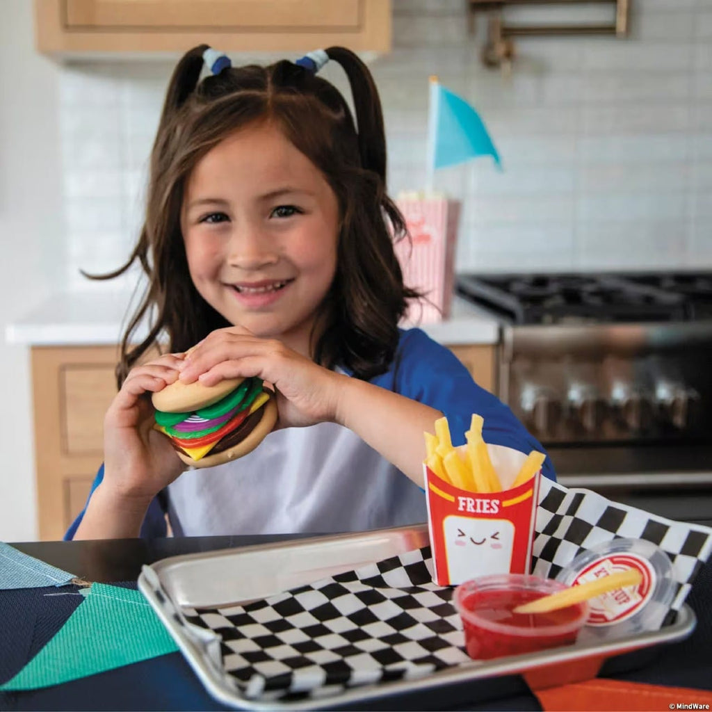 Burger Basket Foodie Fidget Set MindWare Toys & Games