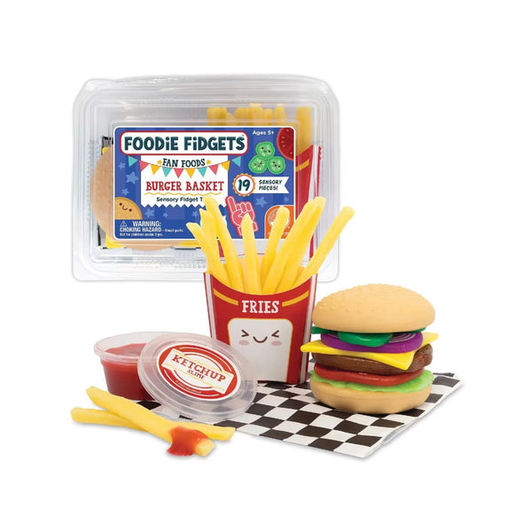 Burger Basket Foodie Fidget Set MindWare Toys & Games