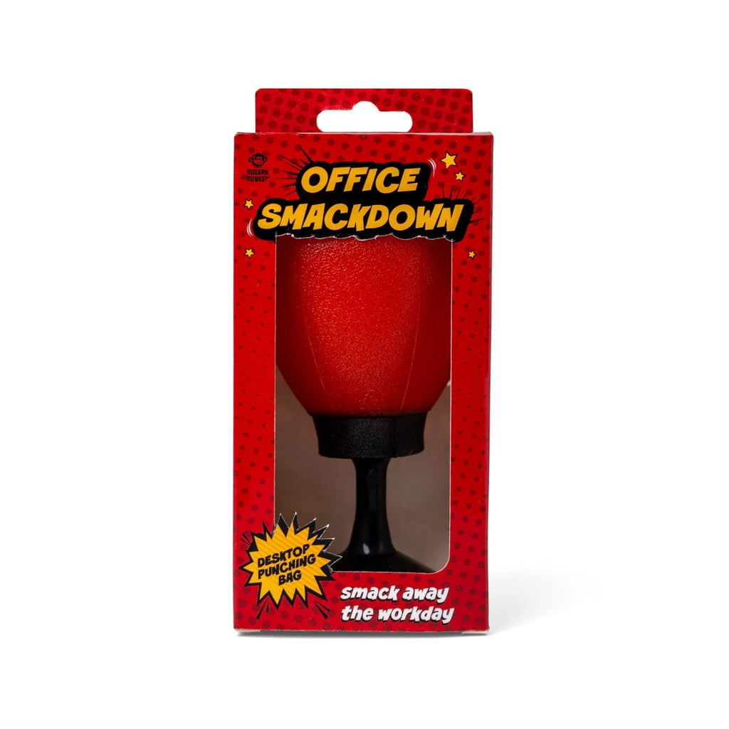 Office Smackdown Desktop Punching Bag Modern Monkey Home - Office & School Supplies