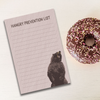Hangry Prevention List Notepad Modern Printed Matter Books - Blank Notebooks & Journals - Notepads