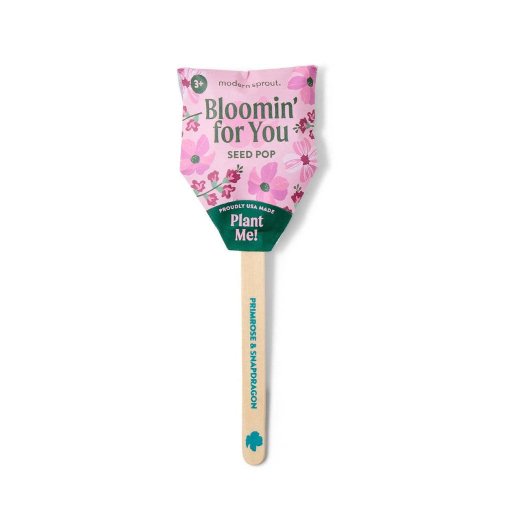 Bloomin' For You Flower Seed Pop Modern Sprout Home - Garden - Plant & Herb Growing Kits