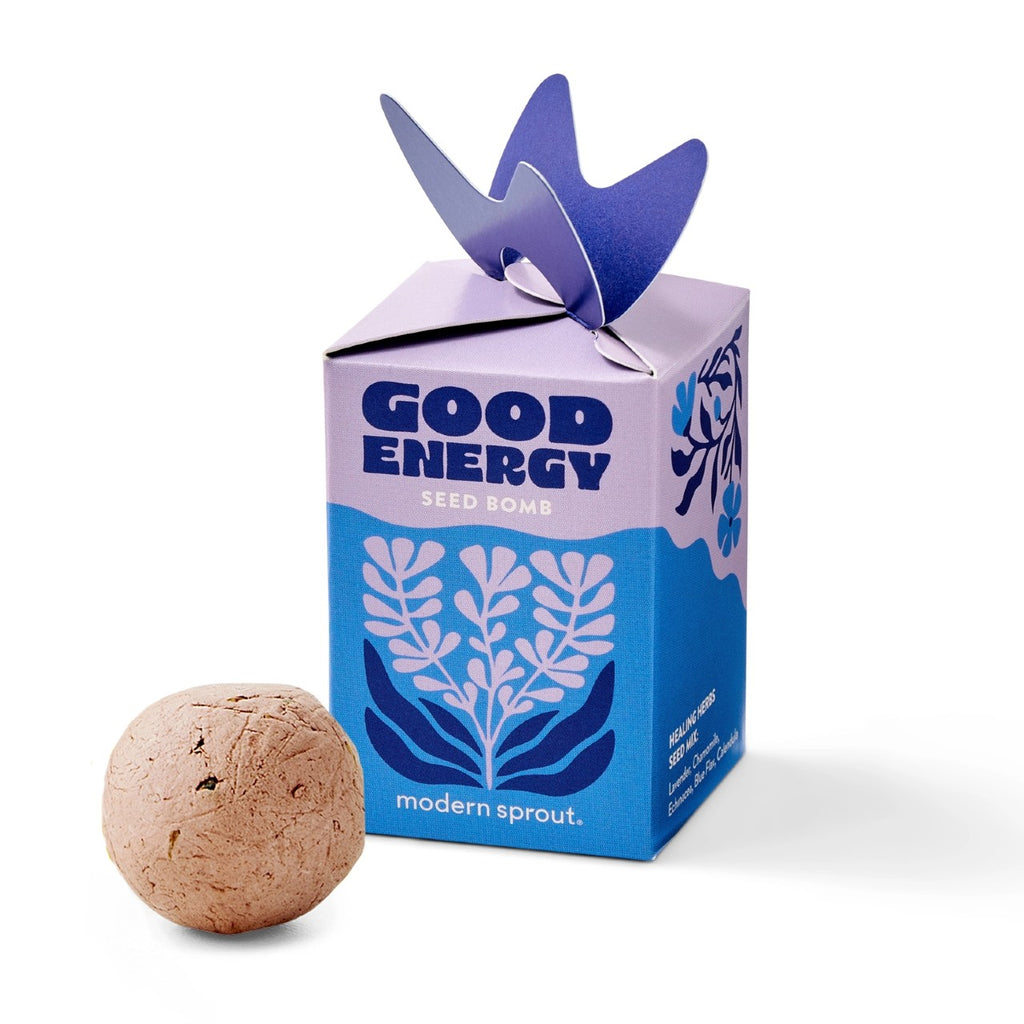 Good Energy Refresh Seed Bomb Modern Sprout Home - Garden - Plant & Herb Growing Kits