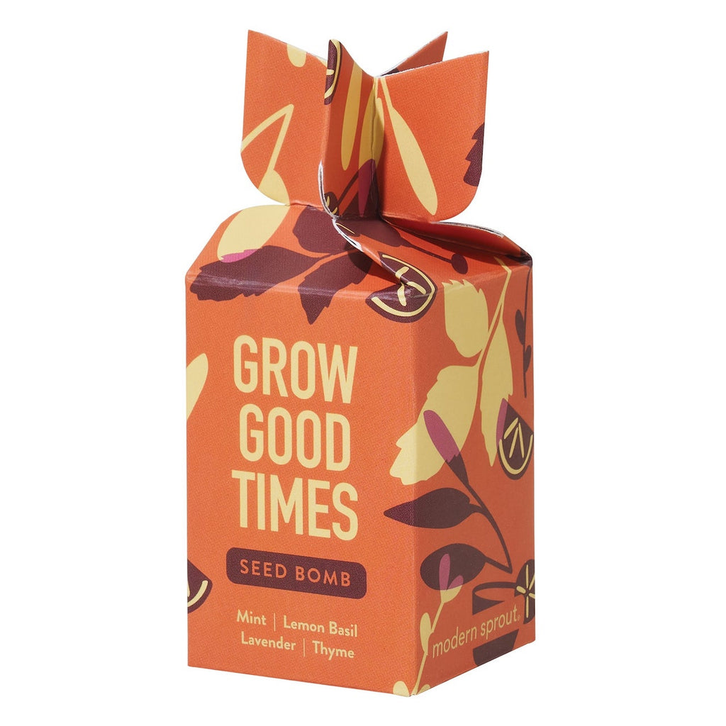 GROW GOOD TIMES Seed Bombs Modern Sprout Home - Garden - Plant & Herb Growing Kits