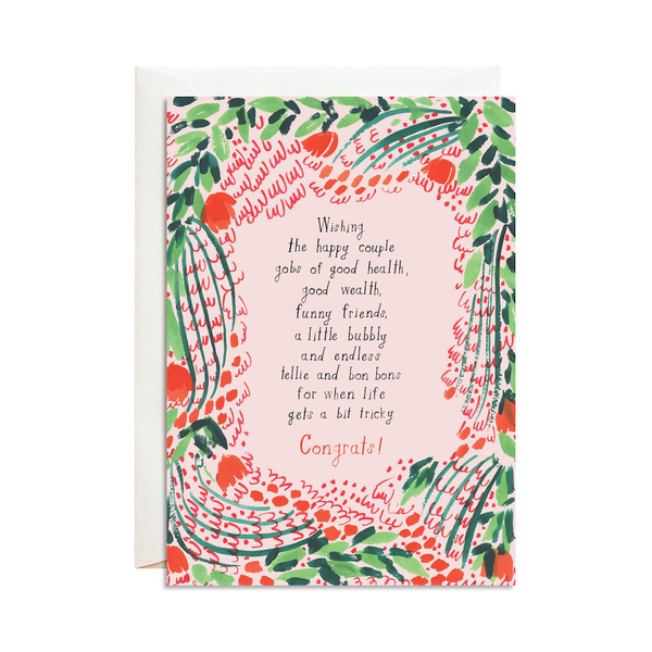 A Wedding Toast Card Mr. Boddington's Studio Cards - Love - Wedding