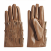Faux Leather Fringe Gloves - Womens Mud Pie Apparel & Accessories - Winter - Adult - Gloves & Mittens