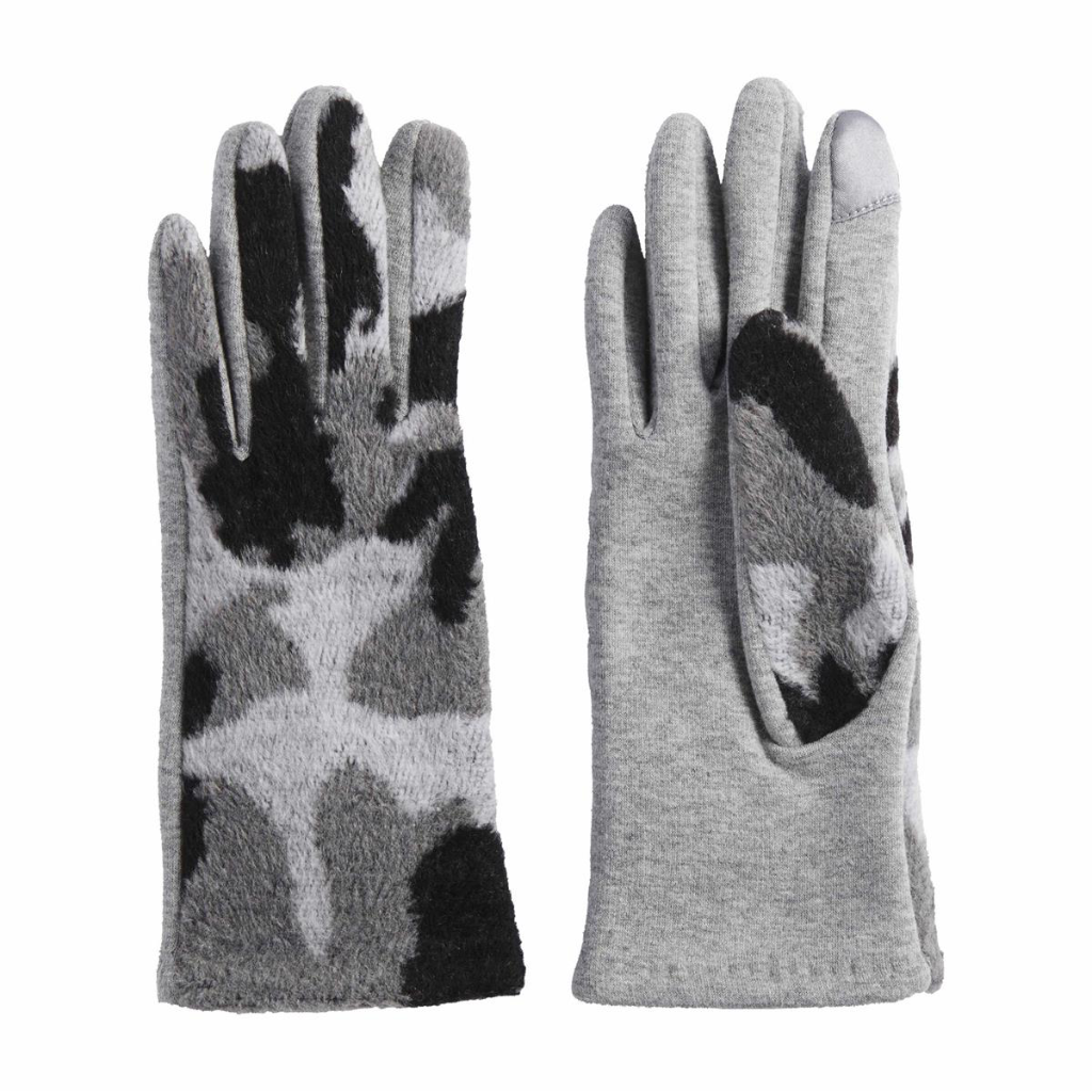 Gray Camo Gloves - Womens Mud Pie Apparel & Accessories - Winter - Adult - Gloves & Mittens