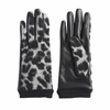 Gray Leopard Gloves - Womens Mud Pie Apparel & Accessories - Winter - Adult - Gloves & Mittens