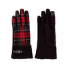 Red Tartan Plaid Boucle Gloves - Womens Mud Pie Apparel & Accessories - Winter - Adult - Gloves & Mittens