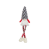 Gray Dot Hat Dangle Leg Christmas Gnome Mud Pie Holiday - Home - Decor