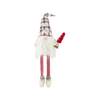 Merry (Plaid Hat) Christmas Dangle Leg Deluxe Gnome Mud Pie Holiday - Home