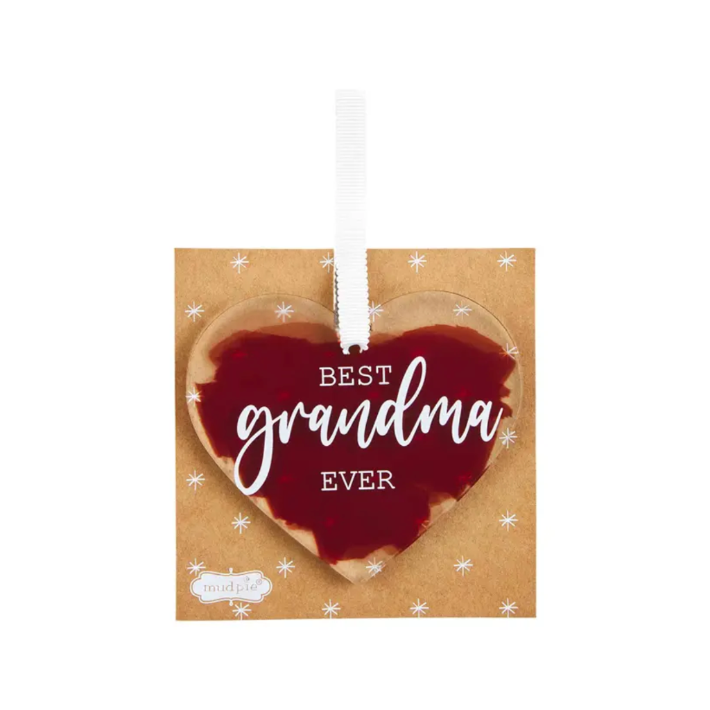 Mud Pie Kerst lint opknoping ornament, want, 10 cm x 2 14 kopen Mud Pie Kerst lint opknoping ornament, want, 10 cm x 2 14 kopen