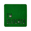 I'm Sleighed Christmas Felt Coaster Mud Pie Home - Barware - Coasters