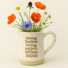 Mom Ceramic Pitcher Bud Vases Mud Pie Home - Garden - Vases & Planters