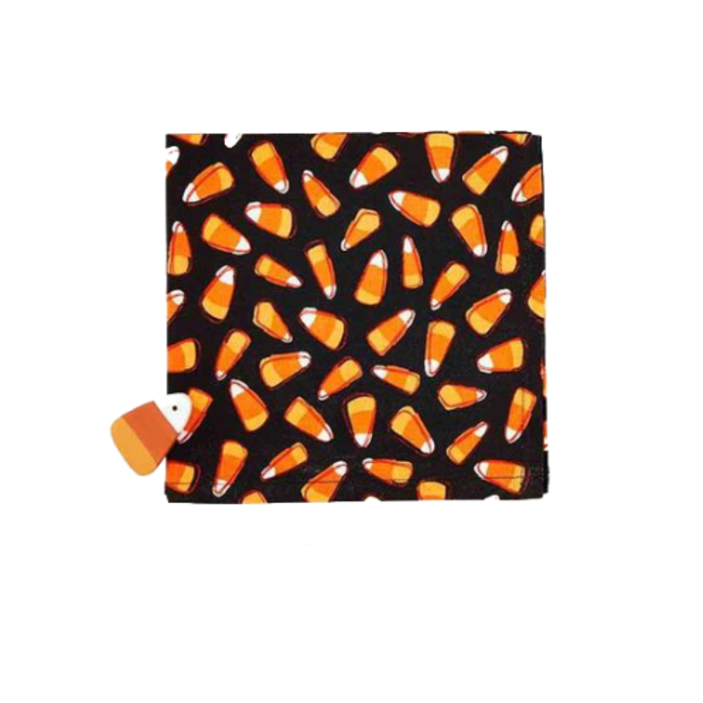 Candy Corn Halloween Patterned Towels Mud Pie Home - Kitchen & Dining - Kitchen Cloths & Dish Towels