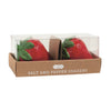 Strawberry Fruit Salt And Pepper Set Mud Pie Home - Kitchen & Dining
