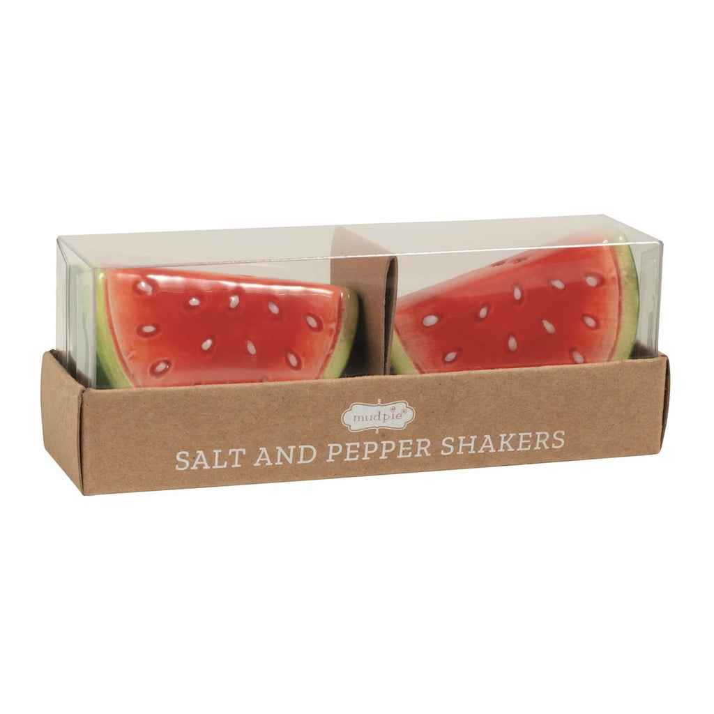 Watermelon Fruit Salt And Pepper Set Mud Pie Home - Kitchen & Dining