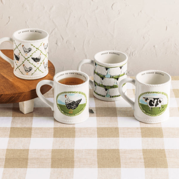 Farm Mugs Mud Pie Home - Mugs & Glasses