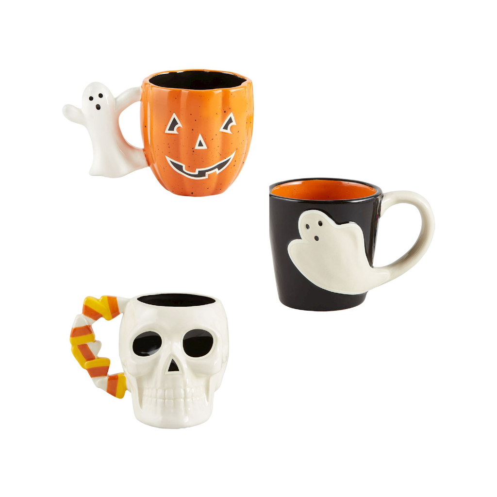 Hallowen Glow Mug Mud Pie Home - Mugs & Glasses