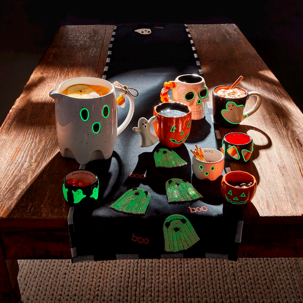 Hallowen Glow Mug Mud Pie Home - Mugs & Glasses