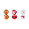 Christmas Character Tennis Ball Set Mud Pie Home - Pet