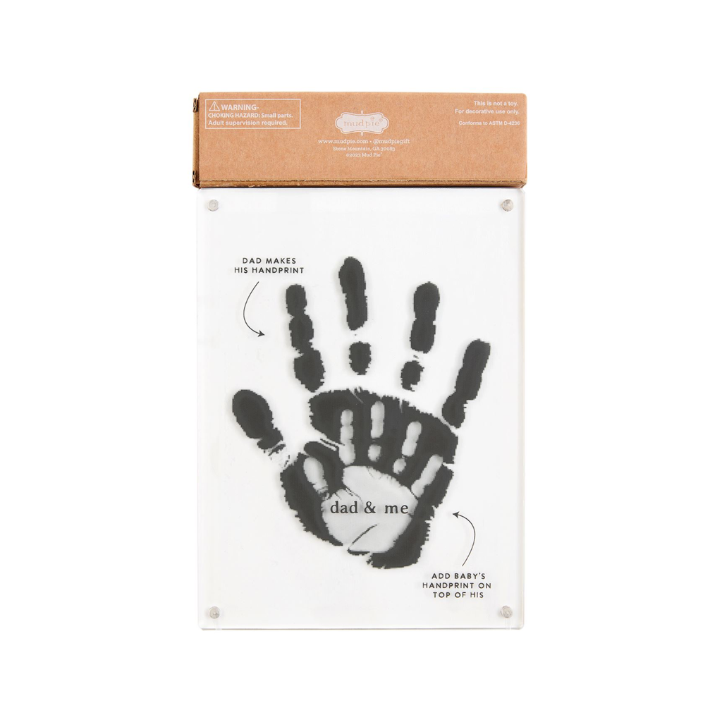 Parents &amp; Baby Handprint Frame Kit Mud Pie Home - Wall & Mantle - Plaques, Signs & Frames