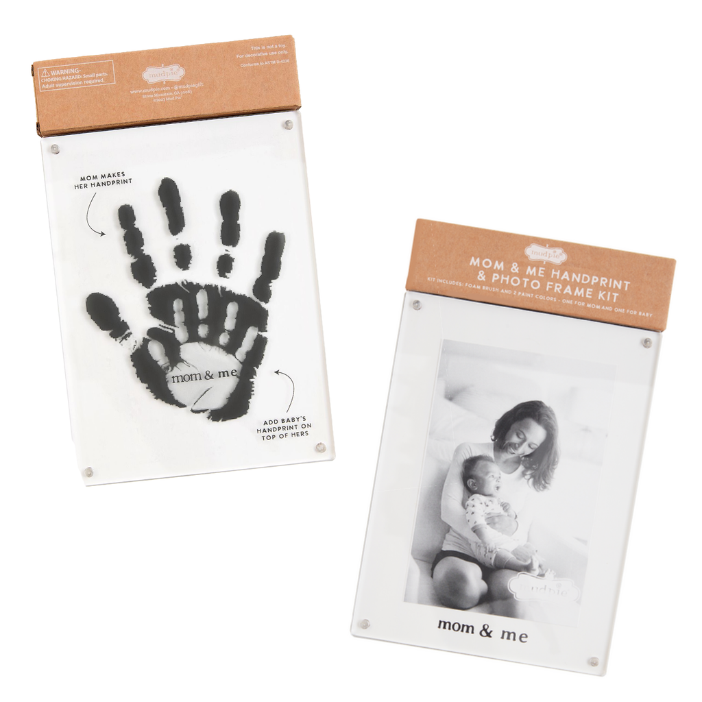 Parents & Baby Handprint Frame Kit Mud Pie Home - Wall & Mantle - Plaques, Signs & Frames