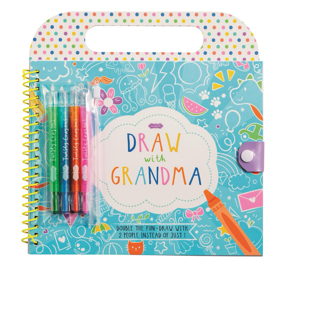 Grandma Draw With Grandmother Doodle and Notepad Mud Pie Toys & Games - Art & Drawing Toys