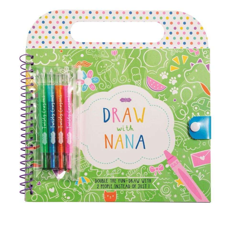 Nana Draw With Grandmother Doodle and Notepad Mud Pie Toys & Games - Art & Drawing Toys