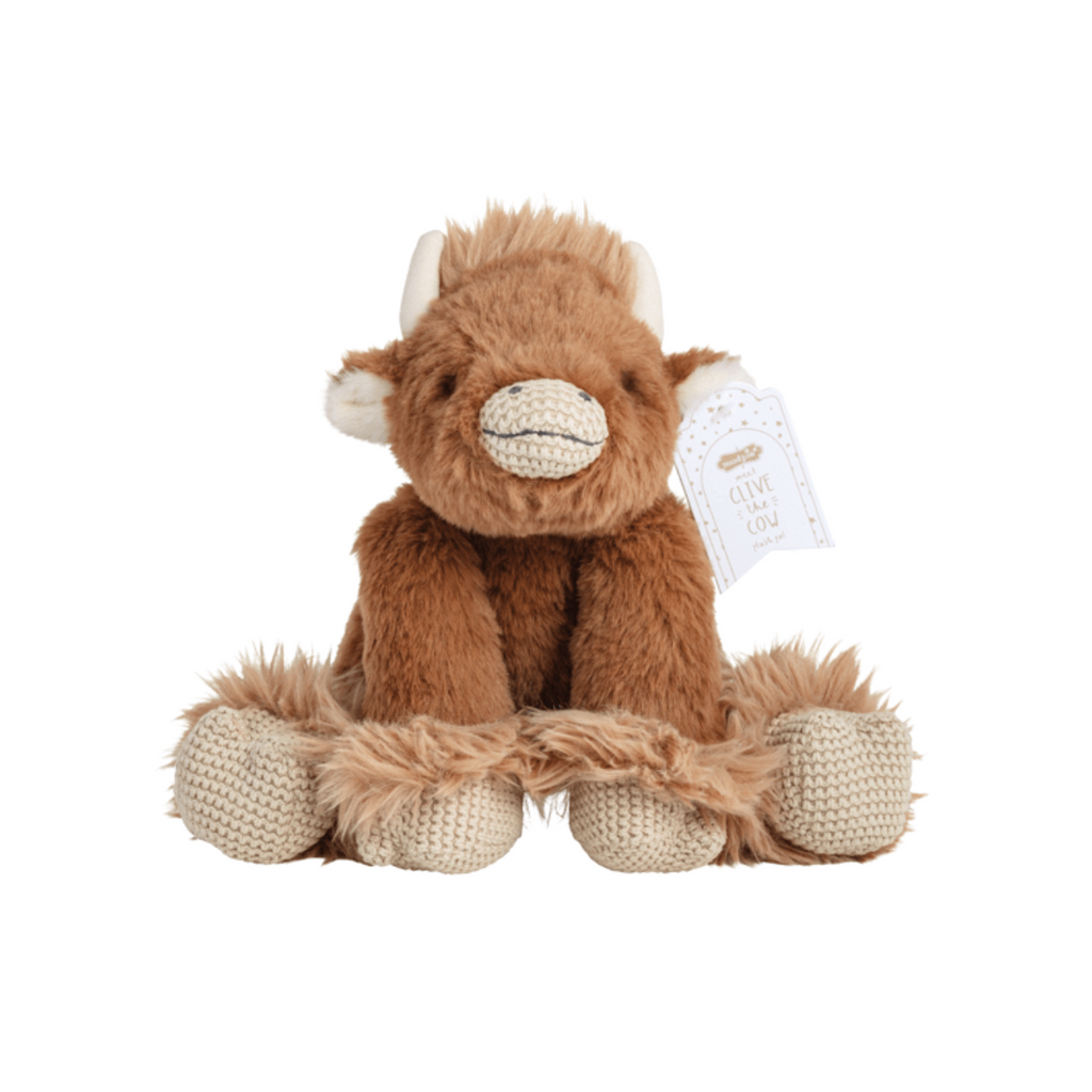 Clive (Cow) Barnyard Friends Plush Pal Collection Mud Pie Toys & Games - Stuffed Animals & Plush Toys