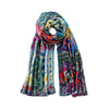 Cozy Blanket Scarf - Blue Patchwork Natural Life Apparel & Accessories - Winter - Adult - Scarves & Wraps