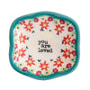 You Are Loved Artisan Trinket Dish Natural Life Home - Decorative Trays, Plates, & Bowls