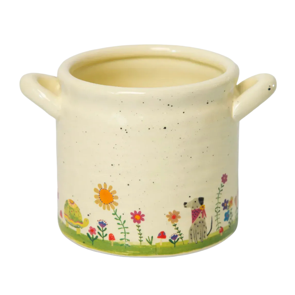 Thank You For Helping Me Grow Crock Planter Natural Life Home - Garden - Vases & Planters