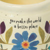 World Better Small Crock Planter Natural Life Home - Garden - Vases & Planters
