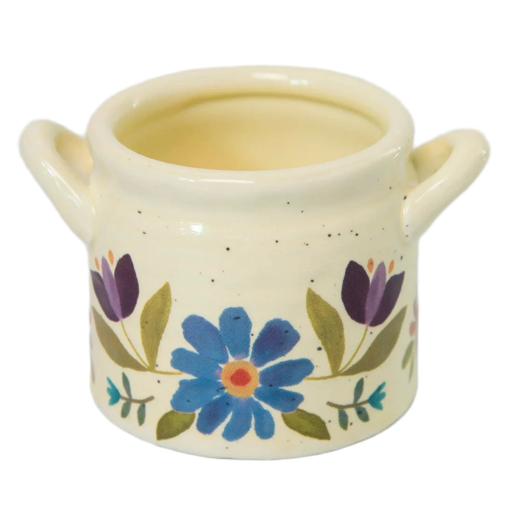 World Better Small Crock Planter Natural Life Home - Garden - Vases & Planters