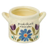 World Better Small Crock Planter Natural Life Home - Garden - Vases & Planters