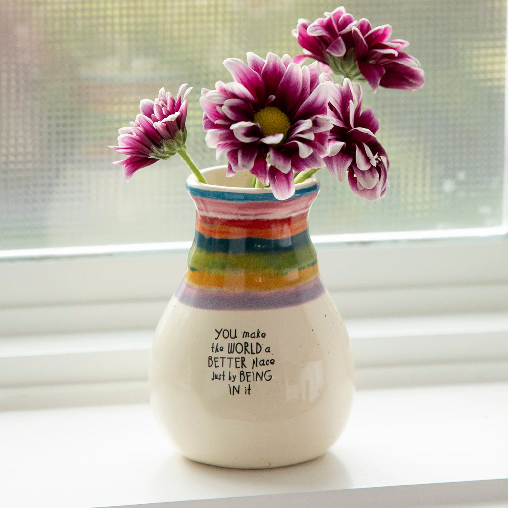 You Make The World A Better Favorite Bud Vase Natural Life Home - Garden - Vases & Planters
