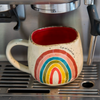 Artisan Rainbow Mug - Cup Of Gratitude Natural Life Home - Mugs & Glasses